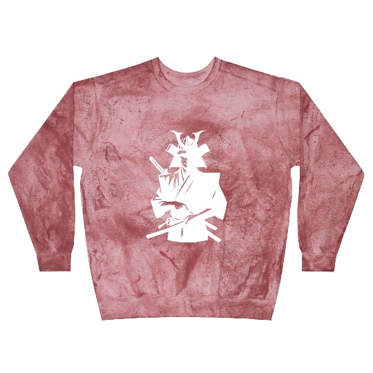 Japanese Samurai With Sword Blast Sweatshirts