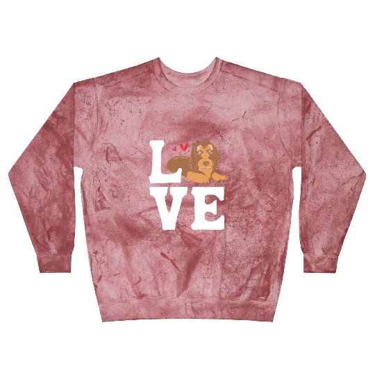 Wirehaired Dachshund Owner I Love My Dachshund Blast Sweatshirts