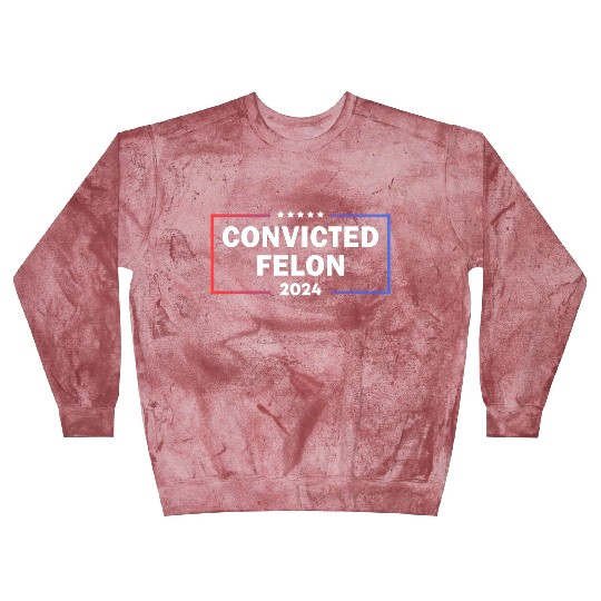 convicted felon 2024 Blast Sweatshirts