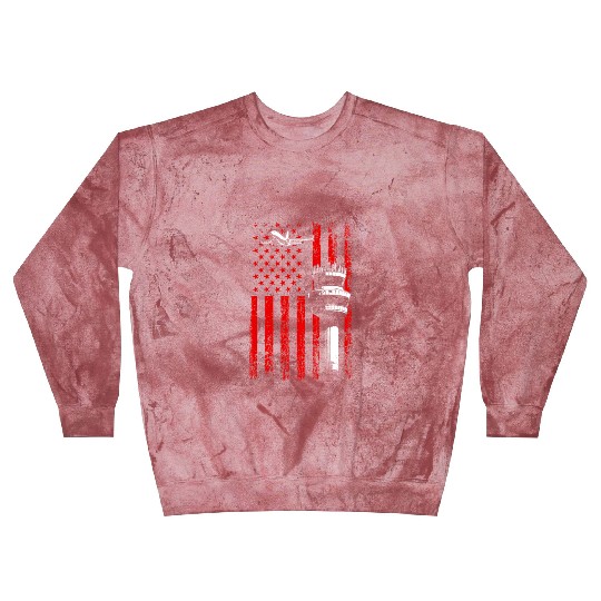 American Flag US, air traffic controller Blast Sweatshirts