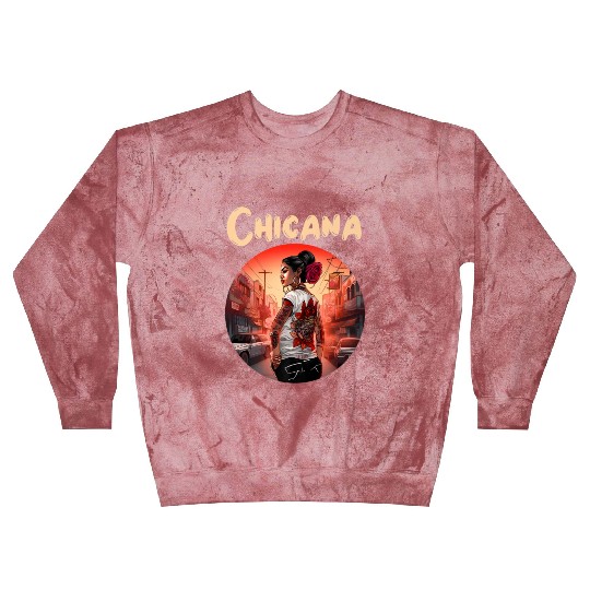Chicana Lowrider Clothes Mexican American Blast Sweatshirts