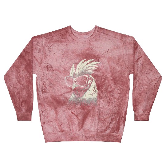 Funny Chicken Graffiti street Blast Sweatshirts