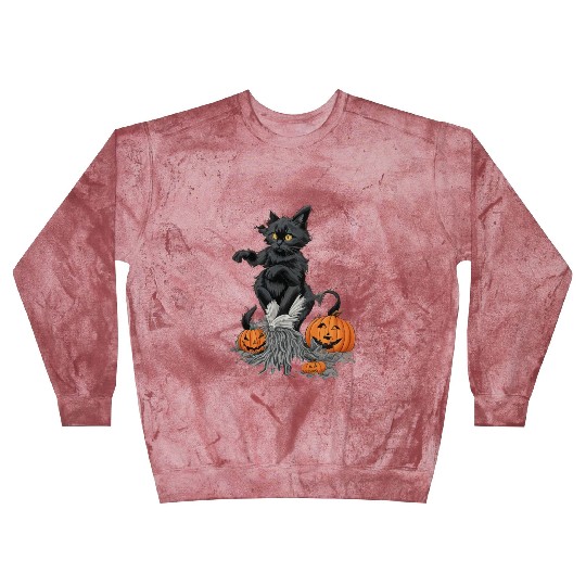 Witchy Black Cat Blast Sweatshirts