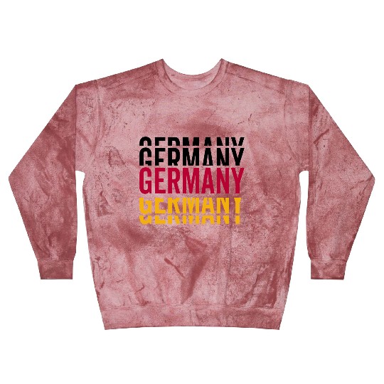 Germany German Lettering National Team Blast Sweatshirts