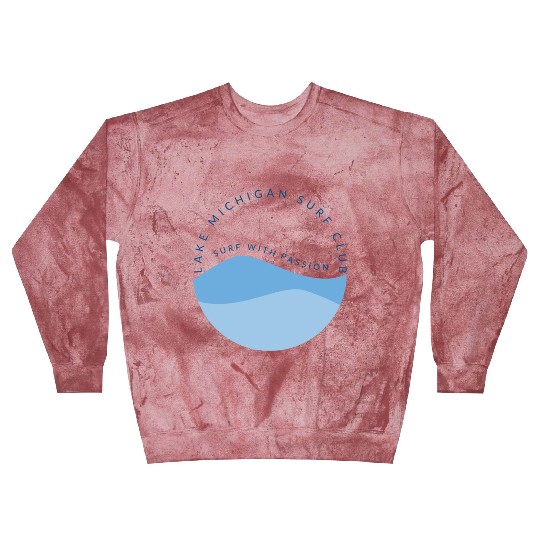 Surf With Passion Lake Michigan Surf Club Blast Sweatshirts