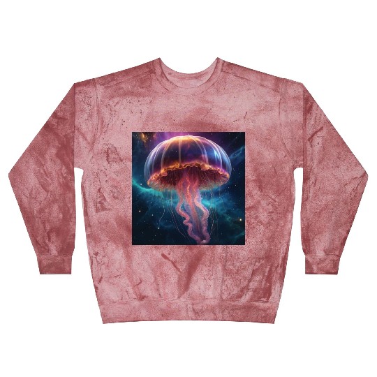 Cosmic Jellyfish Dance Blast Sweatshirts