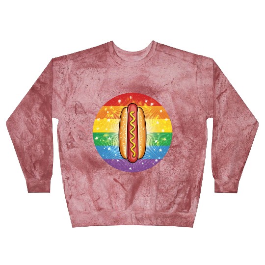 LGBTQ Hot Dog Blast Sweatshirts