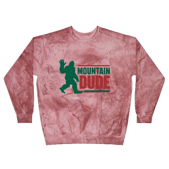 Mountain Dude Blast Sweatshirts