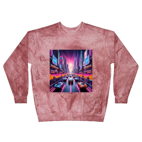 Neon Nostalgia 2084 Blast Sweatshirts