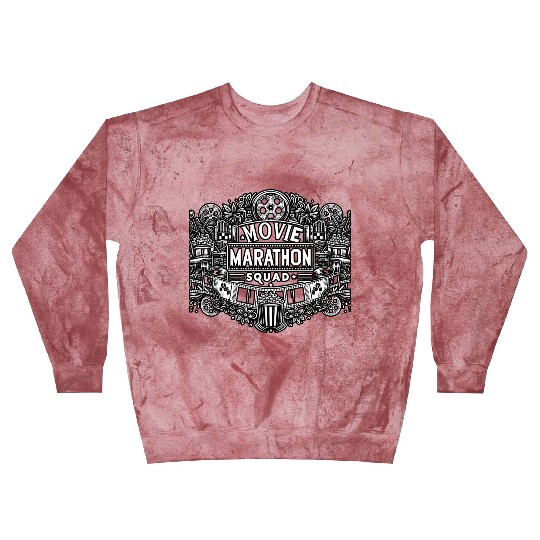 Movie Marathon Squad 2 Blast Sweatshirts