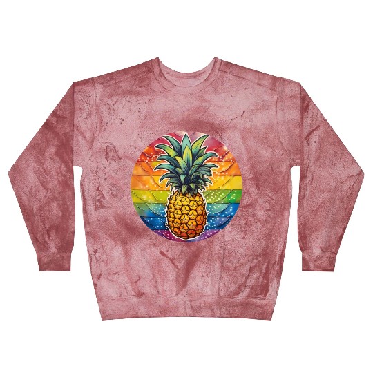LGBTQ Pineapple Blast Sweatshirts