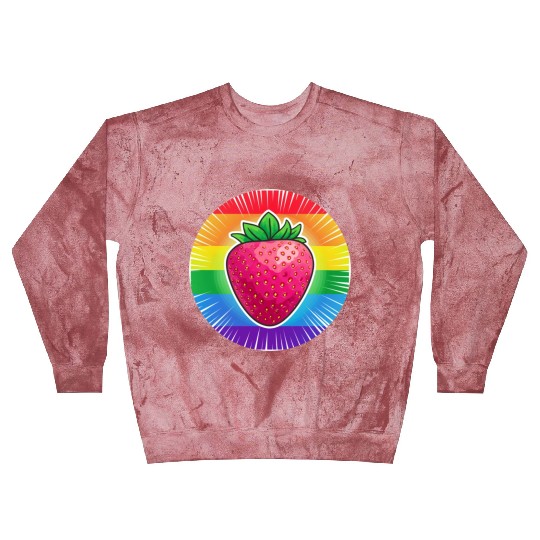 LGBTQ Strawberry Blast Sweatshirts