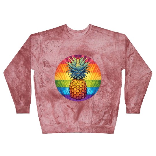 LGBTQ Pineapple Blast Sweatshirts
