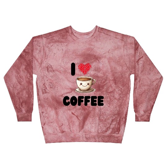 I LOVE COFFEE Blast Sweatshirts