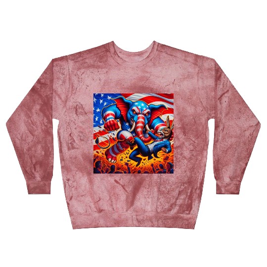 Beat Down the Democrats - Trump Blast Sweatshirts