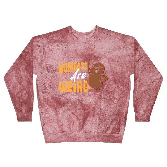 Wombats Are Weird Wombat Merch Blast Sweatshirts