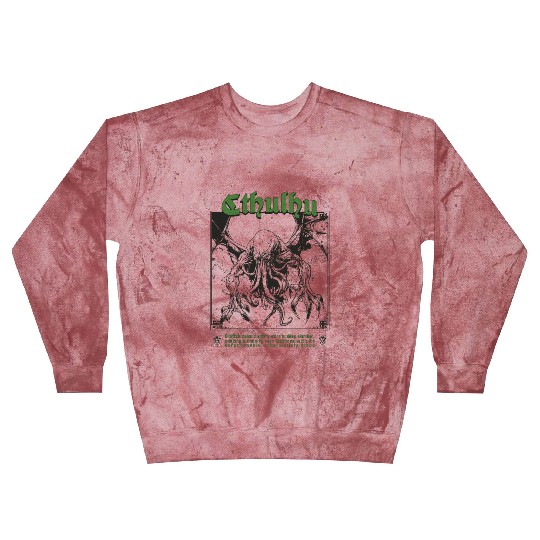 Tarot Card - Cthulhu Cult Lovecraft Necronomicon Blast Sweatshirts