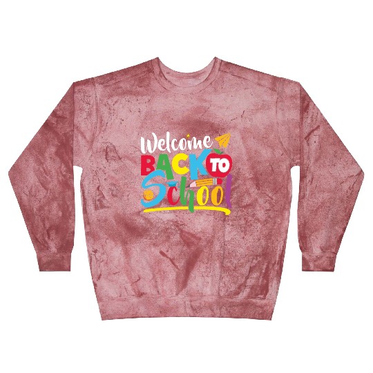 Welcome Back to School funny teacher gift Blast Sweatshirts
