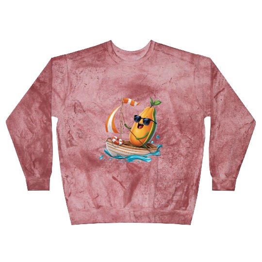 Fruit Boating Papaya Blast Sweatshirts