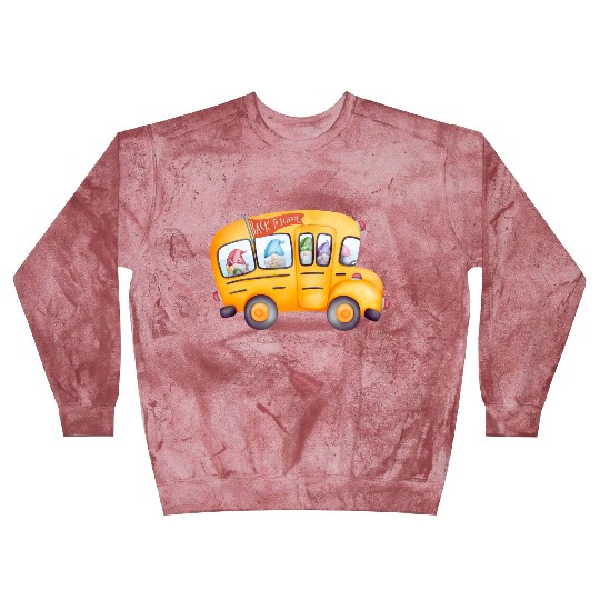 Back to School Collection: School Bus Blast Sweatshirts
