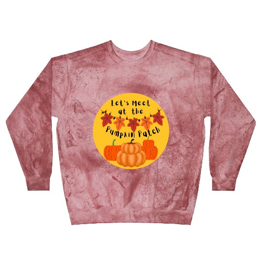 meet at the pumpkin patch Blast Sweatshirts