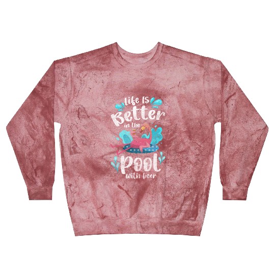 Swimming Pool Sun Swimming Trunks Blast Sweatshirts