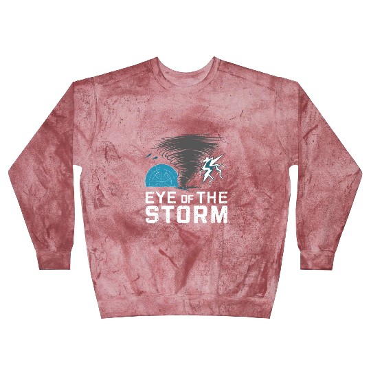 Tornado Chasing Adventures: Embrace Nature's Fury Blast Sweatshirts
