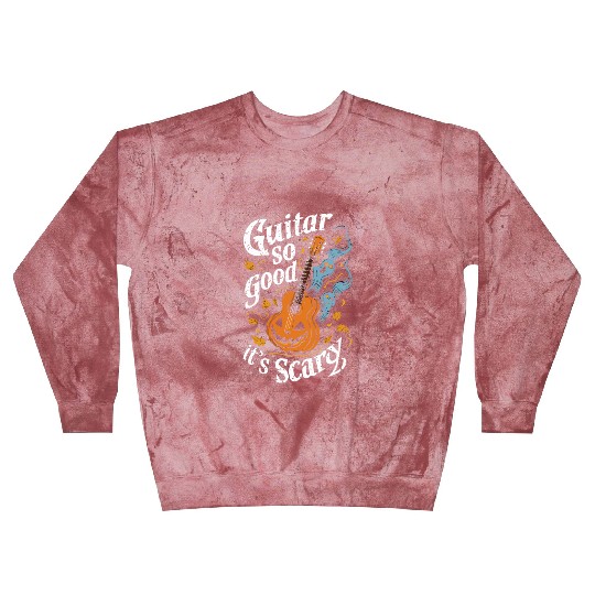 musical pumpkin autumn vibes spooky guitar autumn Blast Sweatshirts