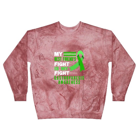 My Best Friend's Fight Green Ribbon Gastroparesis Blast Sweatshirts