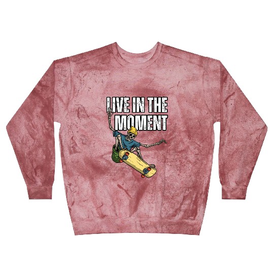 Skater's Live in the Moment Inspiration Blast Sweatshirts