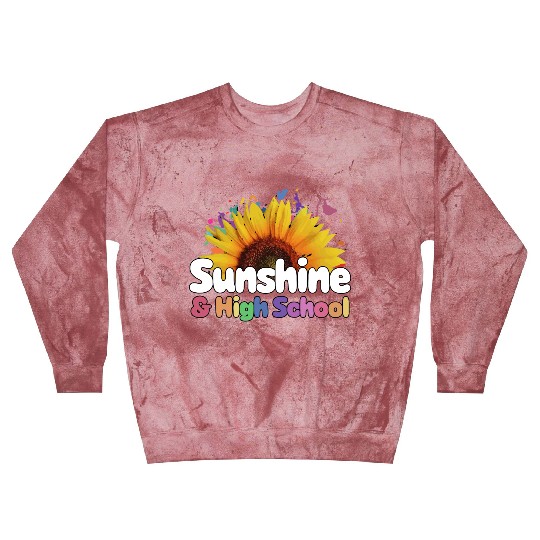 Sunshine and High School Back to School Blast Sweatshirts