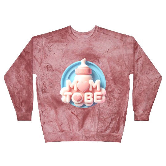 Cute Mom To Be Baby Announcement Design Blast Sweatshirts