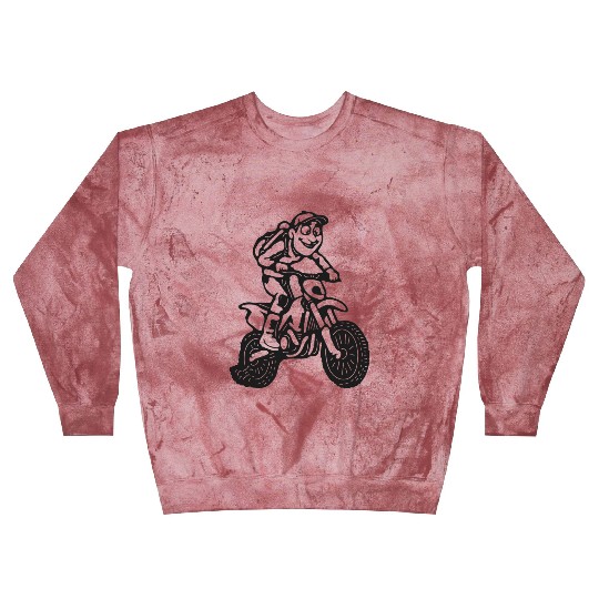 Wheelie Silly: Dirt Bike Comics & Rider Fails 020 Blast Sweatshirts