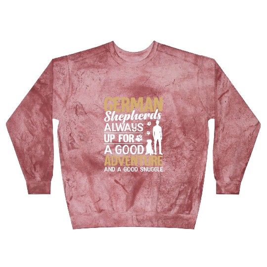 German Shepherds always up for a good adventure Blast Sweatshirts