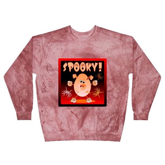 HAPPY HALLOWEEN SPIDERS PIGLET Blast Sweatshirts