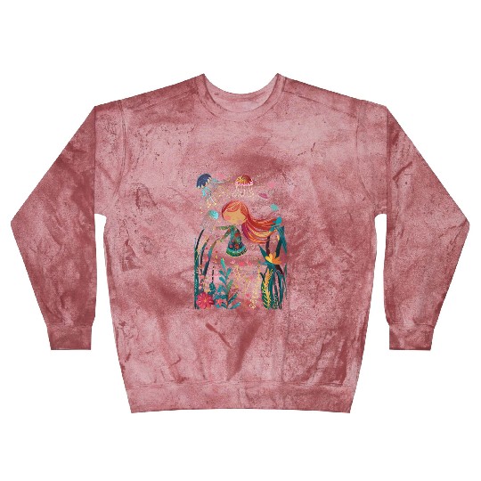 jellyfish girl Blast Sweatshirts
