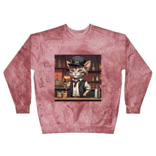 bartender kitty Blast Sweatshirts