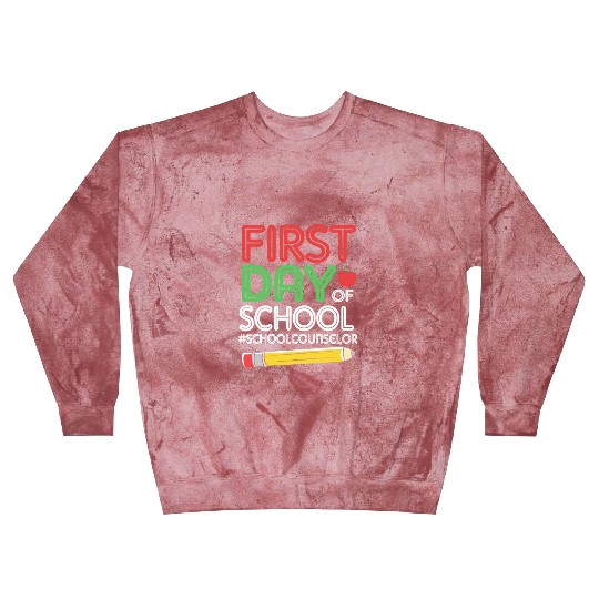Funny School Counselor First Day Of School Blast Sweatshirts