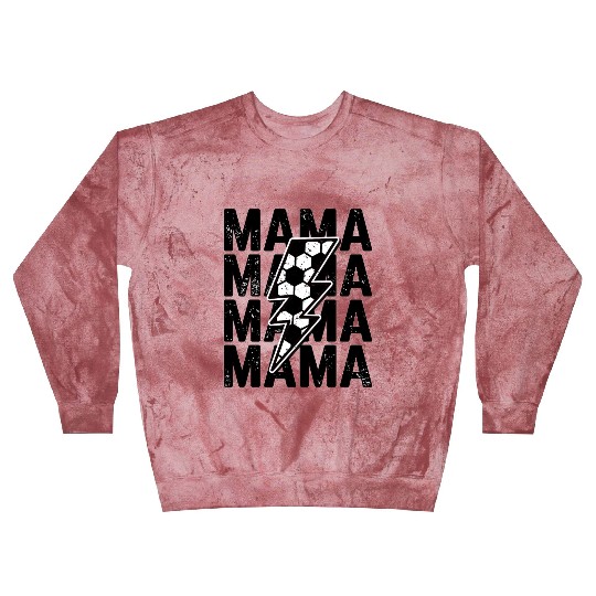 Soccer Mama Lightning Bolt Blast Sweatshirts