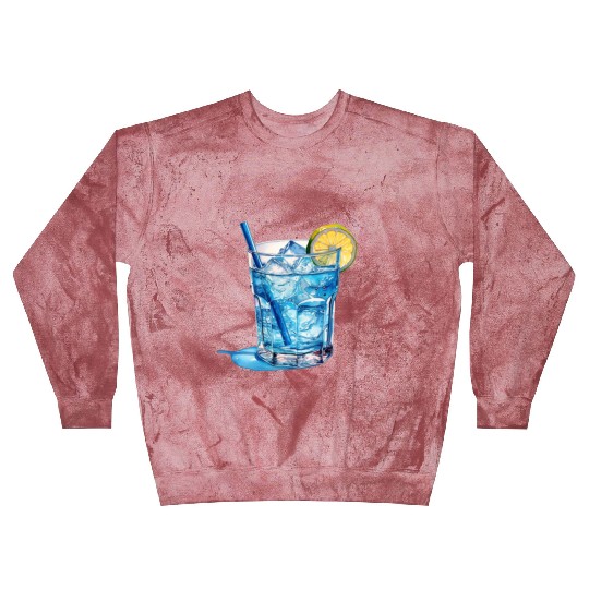 Blue Cocktail Blast Sweatshirts