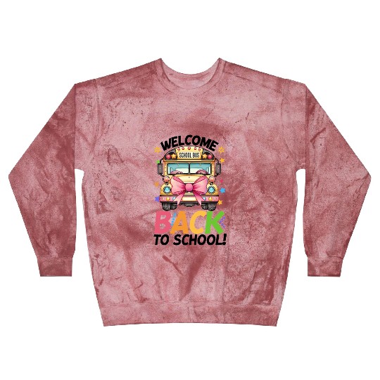 Welcome Back To School Bus Driver Blast Sweatshirts