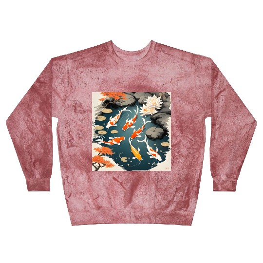 Koi Pond 2 Blast Sweatshirts
