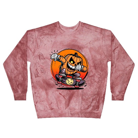 Halloween jack o lantern dabbing Blast Sweatshirts
