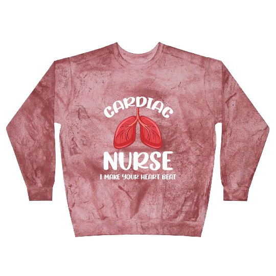 Cardiac Nurse I Make Your Heart Beat Funny Blast Sweatshirts