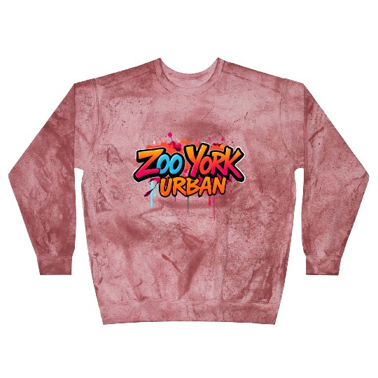 Zoo York Urban Graffiti Street Art Blast Sweatshirts