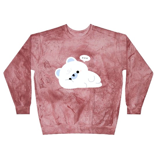 Tired Polar Bear Blast Sweatshirts