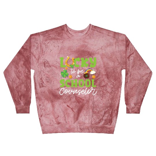 School Counselor St Patricks Day Blast Sweatshirts