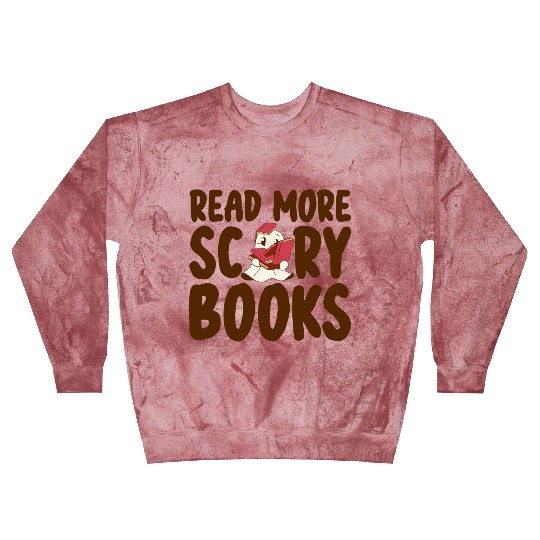 Read More Scary Books 2 Blast Sweatshirts