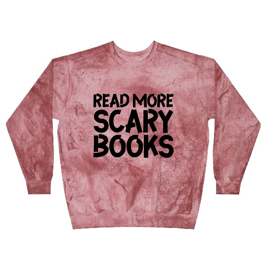 Read More Scary Books Blast Sweatshirts