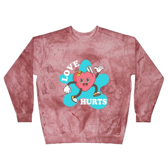 love hurts Blast Sweatshirts